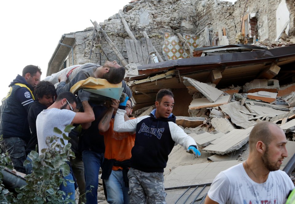 Italy earthquake