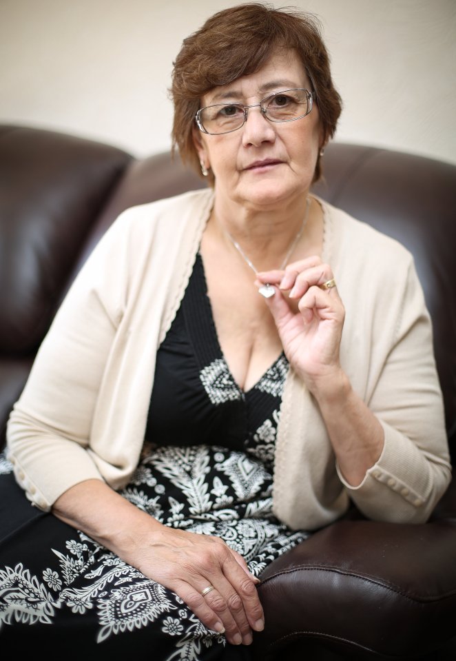 Christine Parkin, 57, of Mansfield, wasn't allowed back into the popular Wheelgate Park to look for her missing pendant