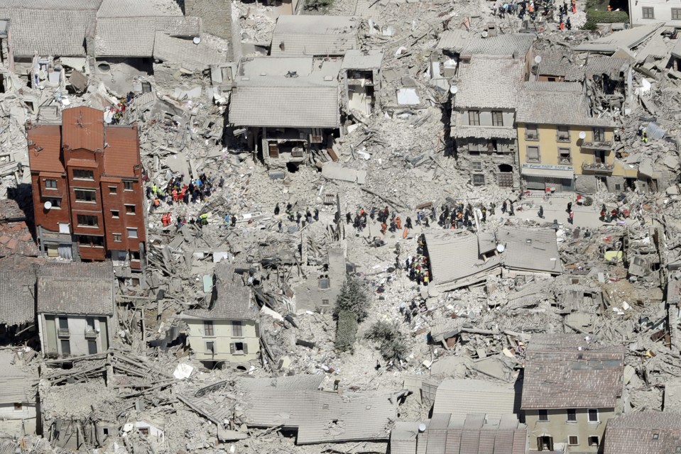 Rescuers expect the death toll to rise significantly throughout Wednesday