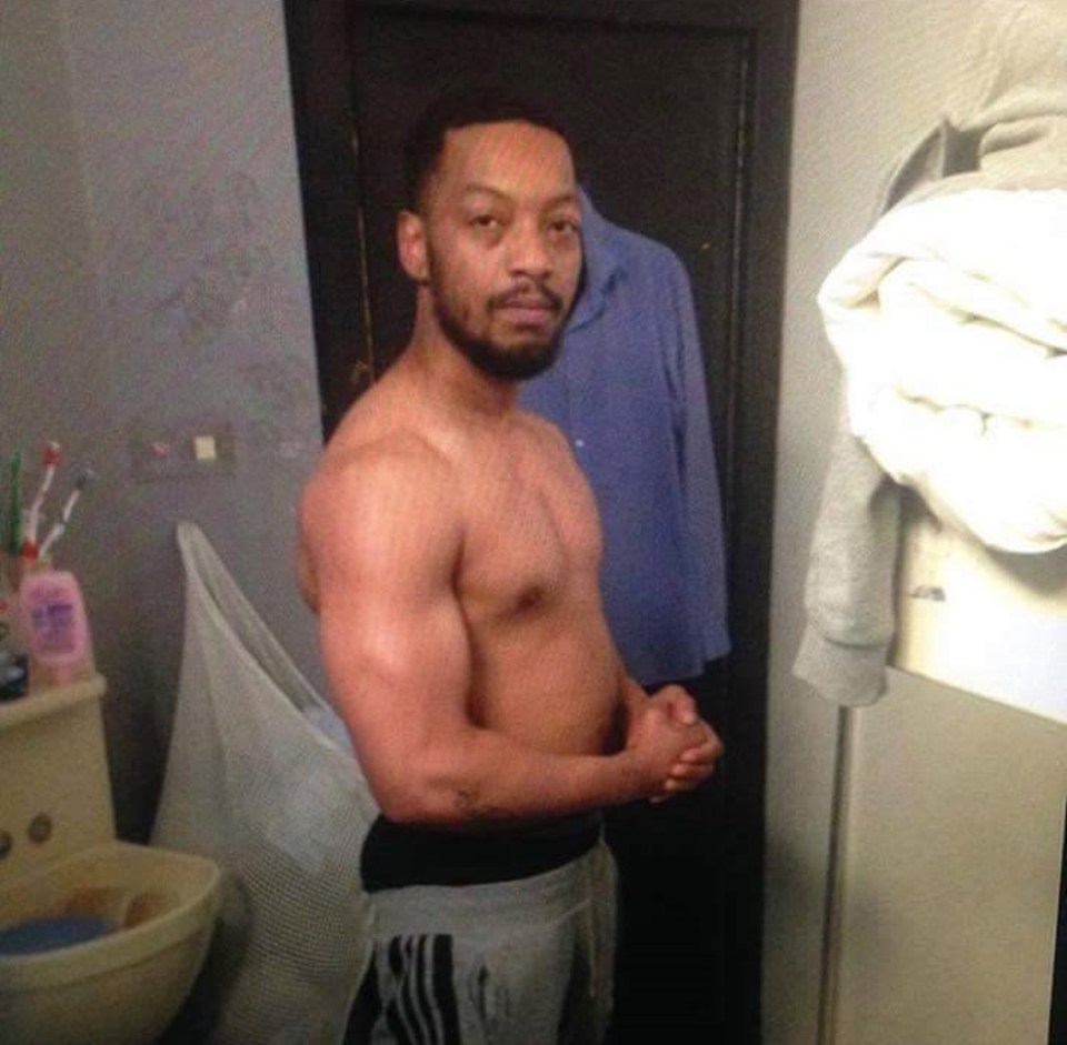 Frye flexes his muscles for the camera with authorities now investigating how the pair managed to get the camera