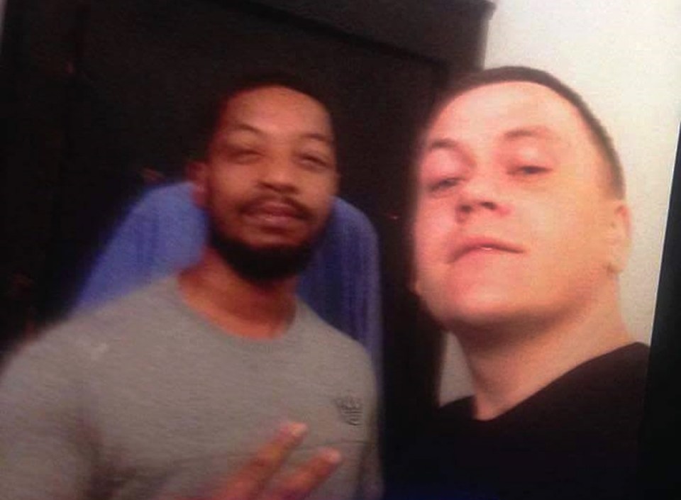 The men, convicted of the murder of teen Connor Smith, pose from their jail cells