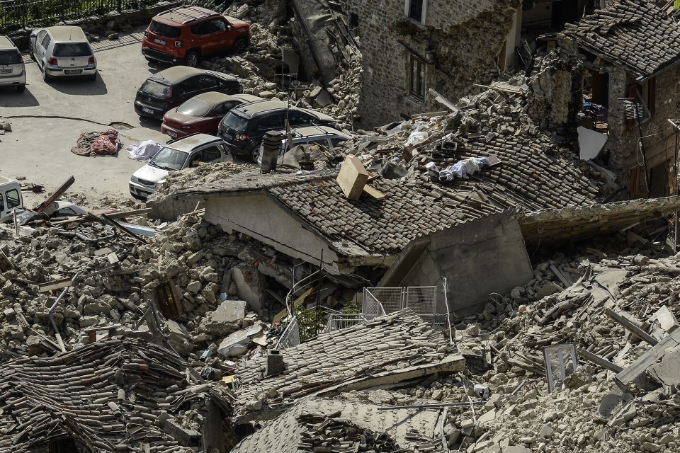 Earthquake central Italy