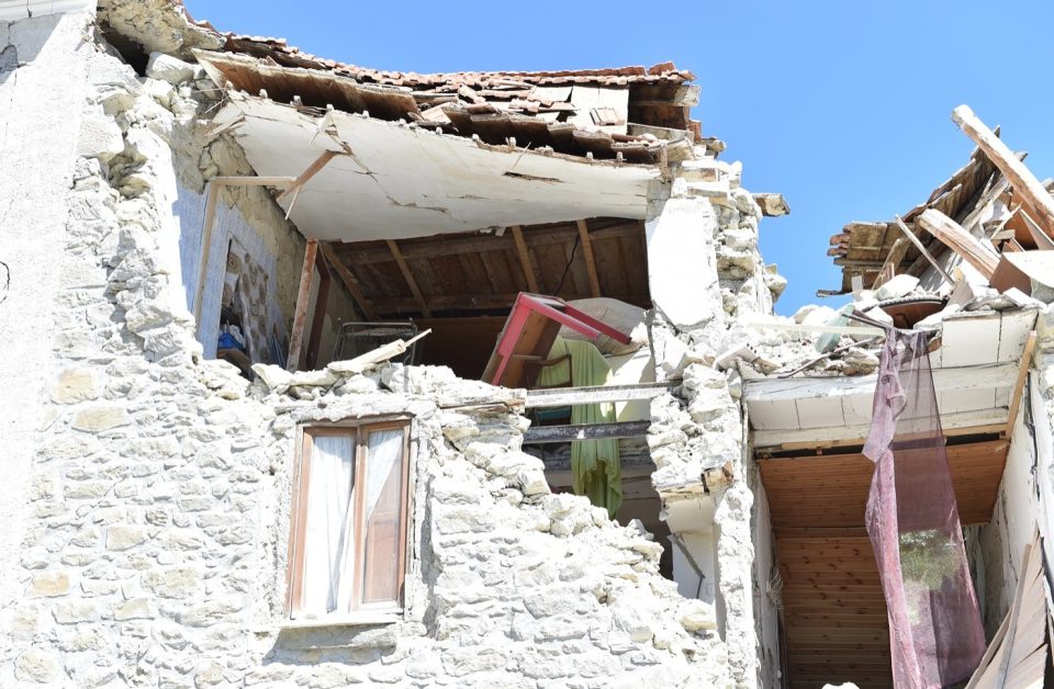 Those lucky enough to escape the terrifying quake without injury still face having their livelihoods ruined with dozens of homes destroyed
