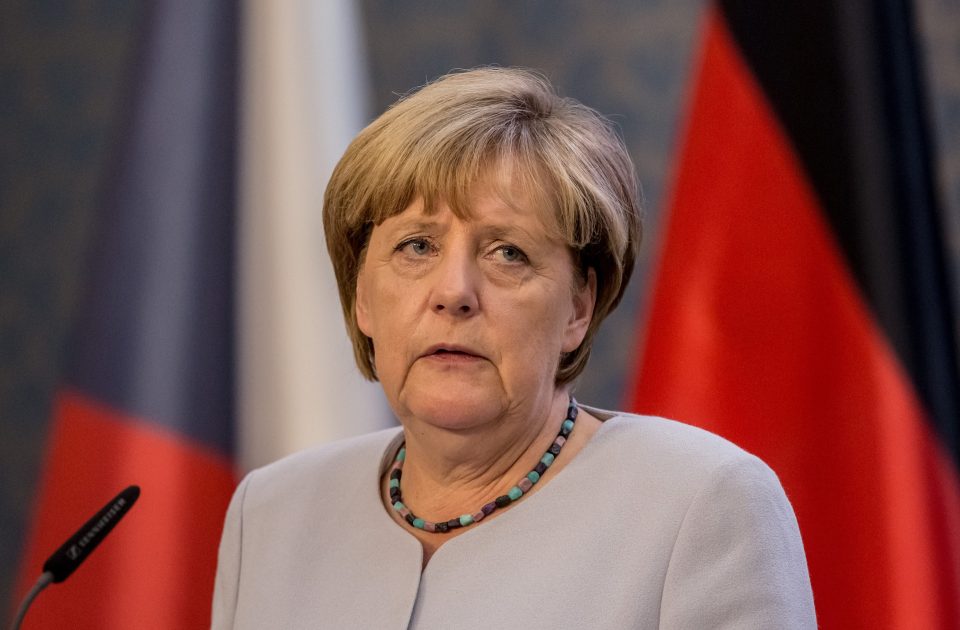 She opened Germany's borders last summer and it was predicted the country would receive 800,000 refugees mainly from Syria and Iraq