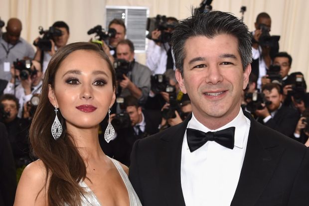 Uber CEO Travis Kalanick has split with his violinist girlfriend Gabi Holzwarth