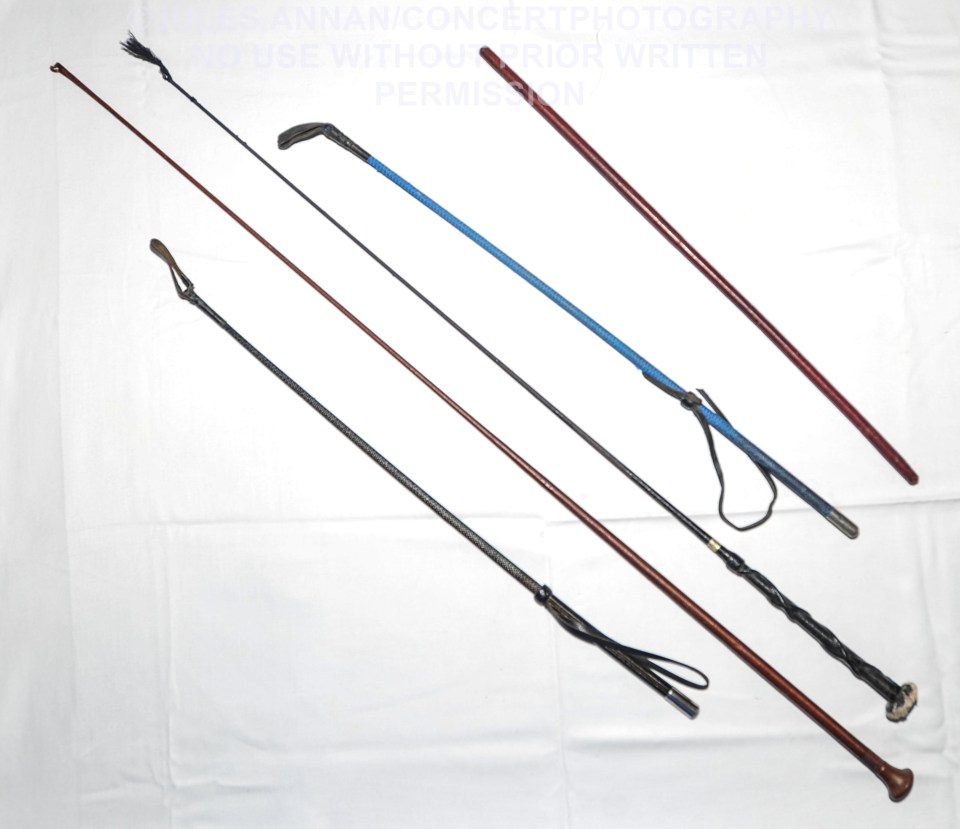 Whips Used By Fred And Rose West To Sexually Abuse Their Victims