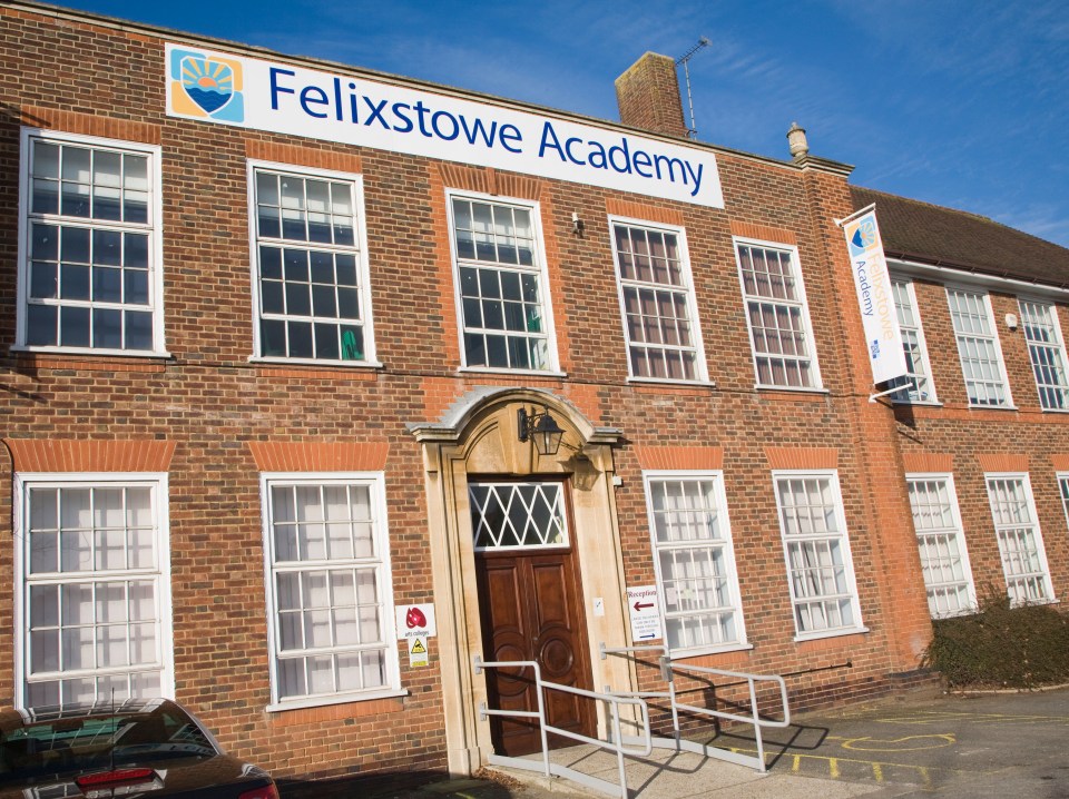 Felixstowe Academy school, Felixstowe, Suffolk, England