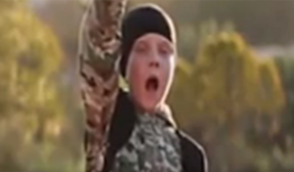 'British child' executing prisoners in Raqqah