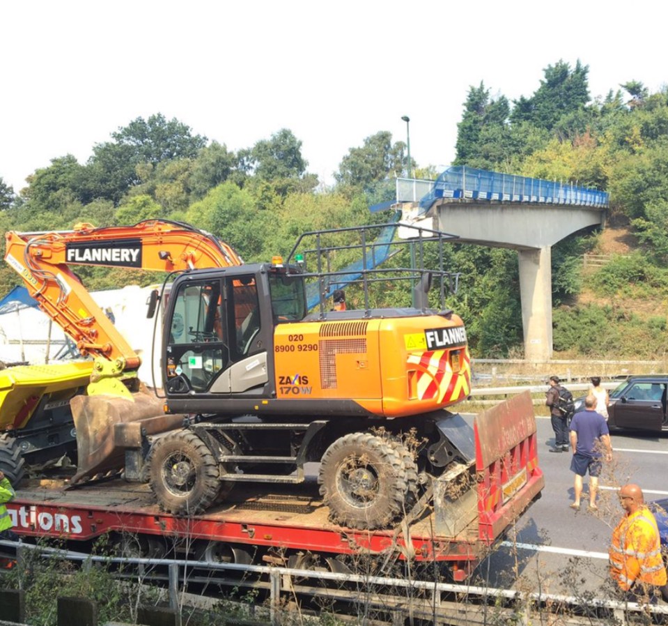 M20 bridge collapse