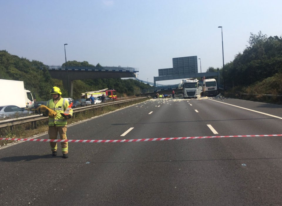 M20 bridge collapse