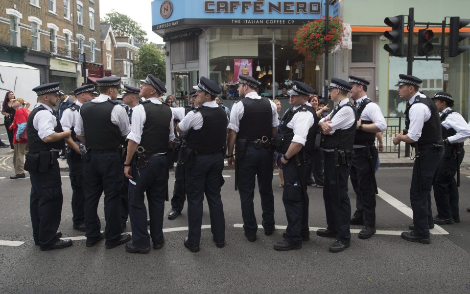 The force arrested 47 people for a variety of alleged offences during the first day