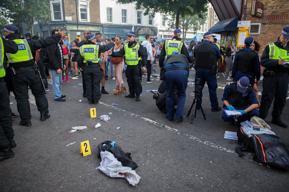 Three other victims were also taken to hospital