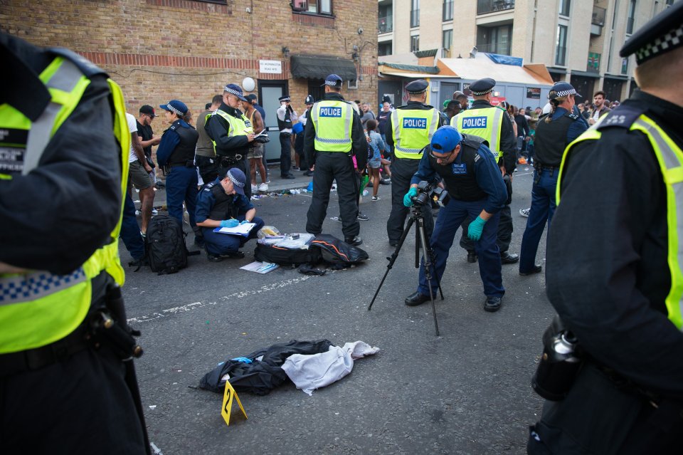One man was left fighting for his life after a stabbing at the carnival