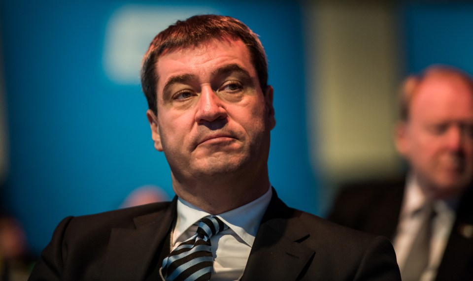 German politician Markus Soeder said "we won't manage to integrate so many people from totally different cultures."