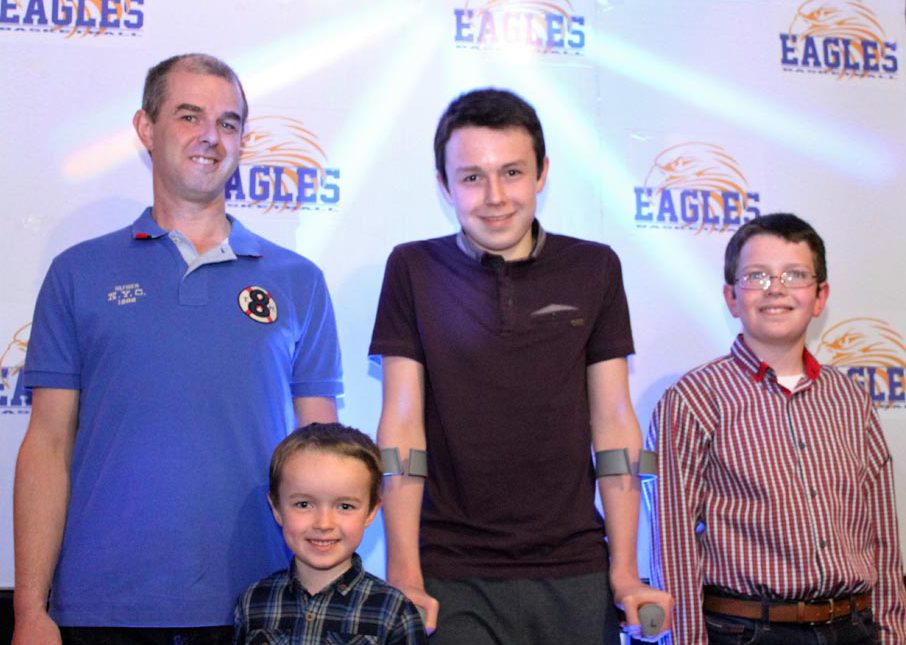 Police believe Alan Hawe killed his three sons (pictured) and his wife before killing himself