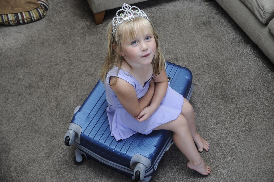 The family even had to forgo certain excursions after blowing half their cash - including a planned trip to SeaWorld