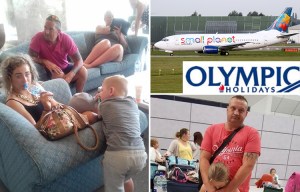 Mum's fury at being stranded for more than 24hrs in Corfu airport because of a cancelled flight