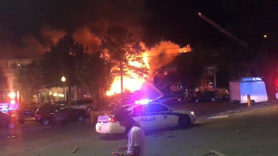 Family forced to evacuate home after Washington explosion shoot video
