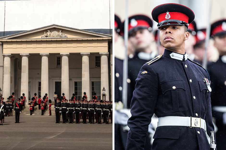 Kidane Cousland won Sandhurst’s Sword of Honour for best cadet.