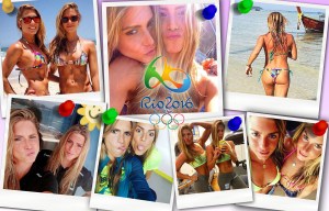 Selfie twin stunners Bia and Branca Feres are set to take Games synchro competition by storm