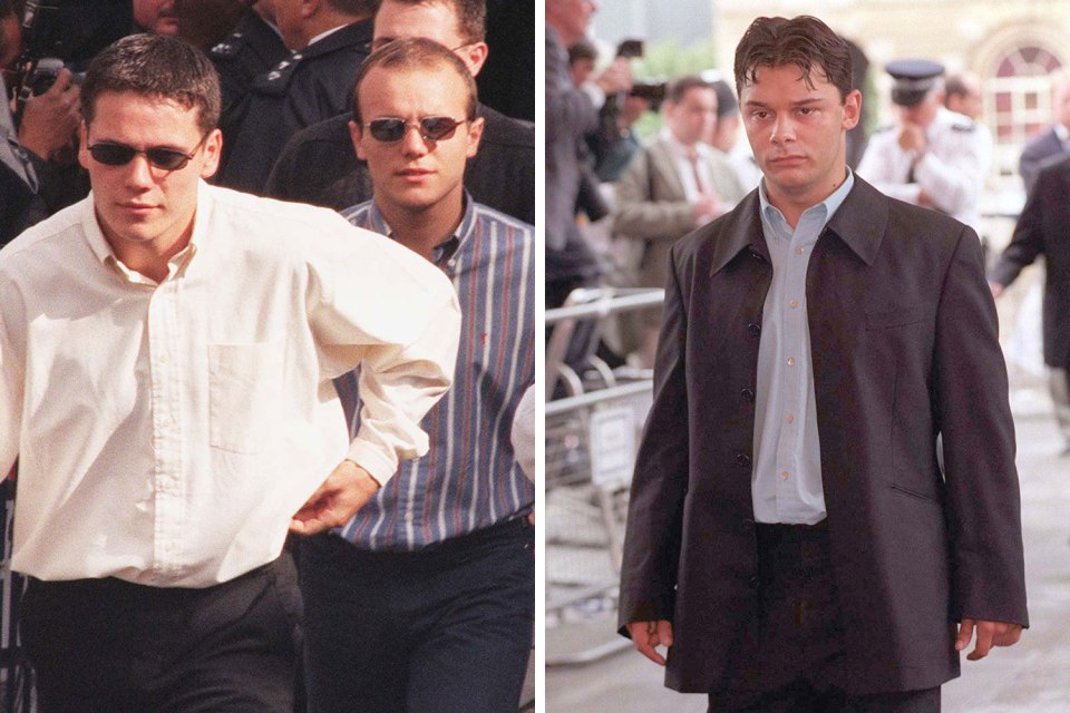 Brothers Jamie (left) and Neil Acourt, and Luke Knight (right), were all charged in the 1990s with the murder but were never convicted