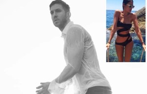 Calvin Harris shows Taylor Swift exactly what she's missing in sexy pic as new 'girlfriend' speaks out