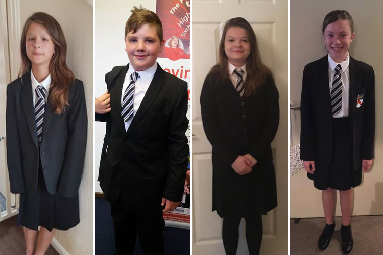 Which once of these pupils were allowed to walk through the school gates? If you can't spot which one - find out below
