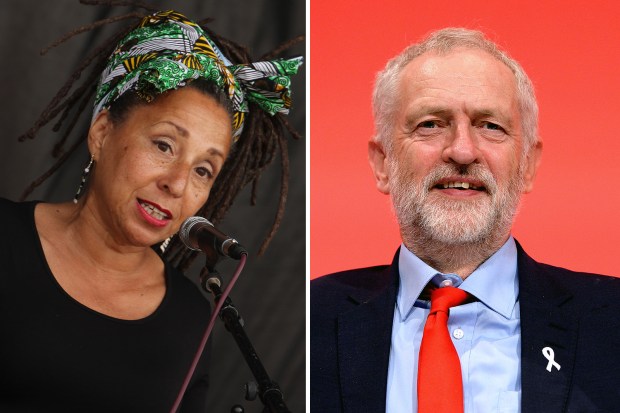 Jackie Walker and Jeremy Corbyn
