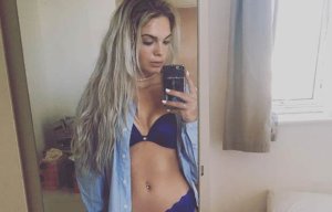 Louisa Johnson shows off her incredible figure in sexy underwear selfie...but quickly deletes the racy pic