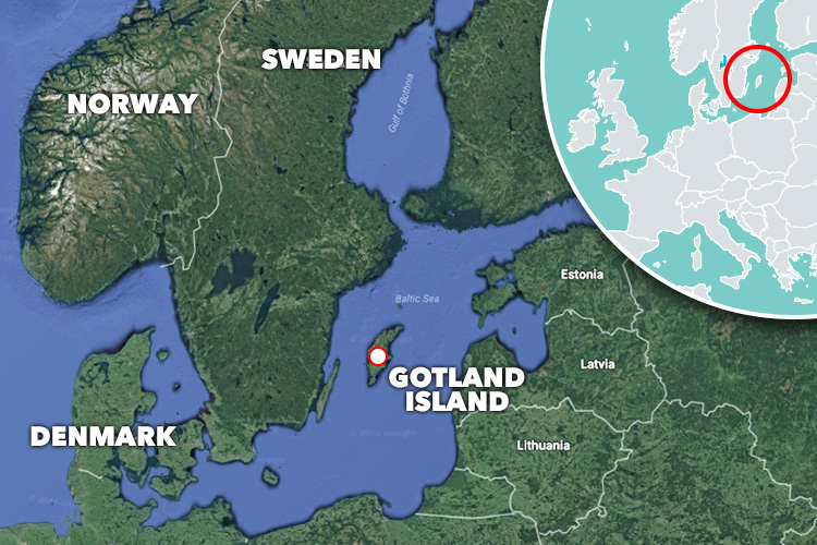Gotland Island is in the Baltic Sea