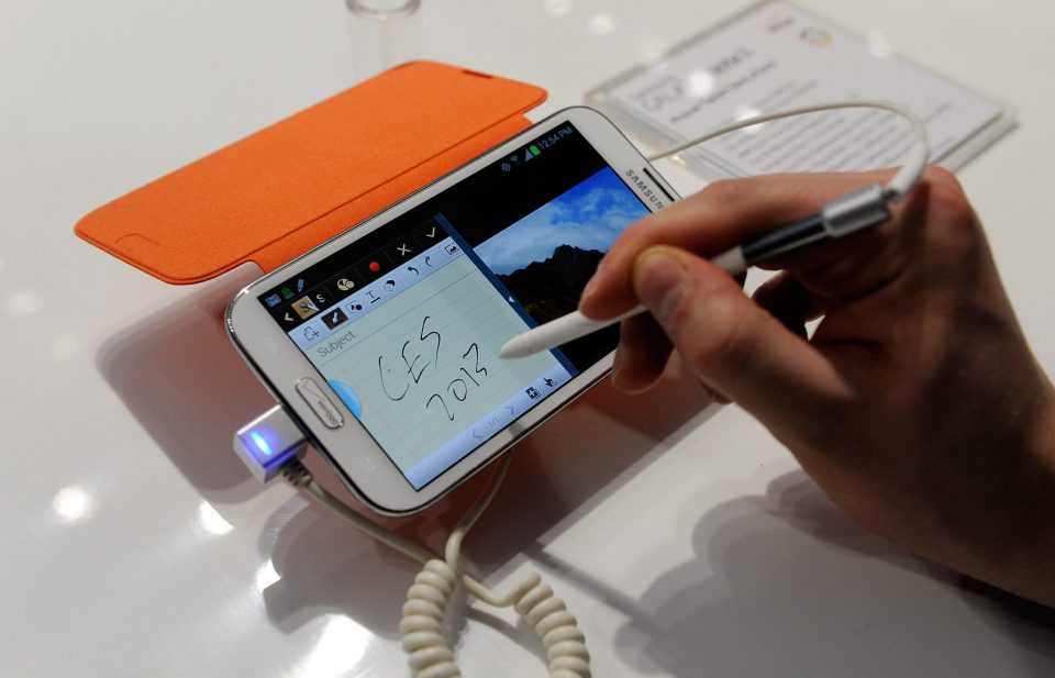 The Samsung Galaxy Note II 