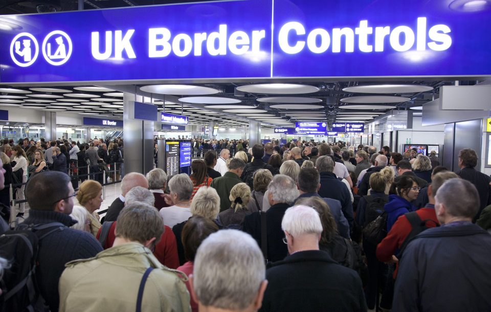 Stop... a huge majority of the population — more than 70 per cent — want strict controls on immigration