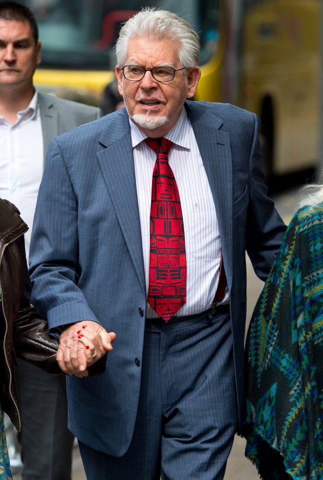 Attacked ... Vanessa revealed that Rolf Harris had assaulted her during a live TV interview in 1996