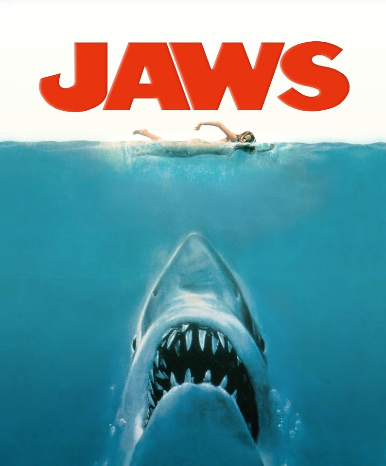 Classic ... Jaws was filmed near spot where father and son filmed similar giant shark