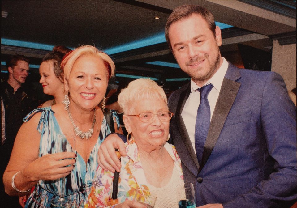 Christina Dyer, far left, seen here with son Danny and Grandmother Pauline, had a £30K weed farm in the loft of her Canning Town council house