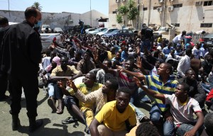 235,000 migrants are in Libya waiting to cross the Med and get into Europe