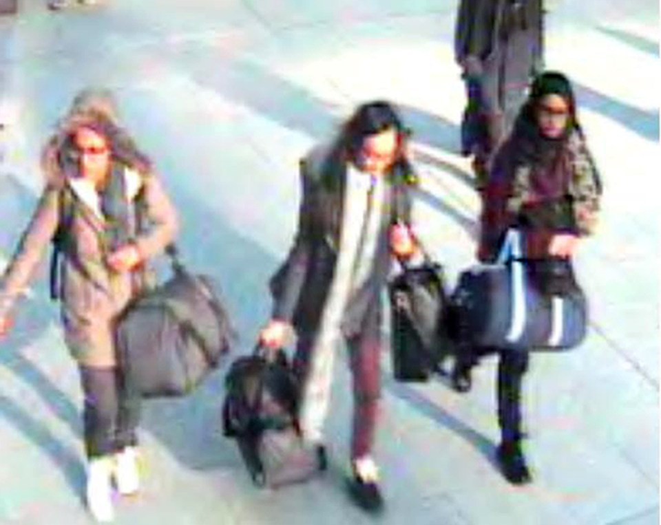 Three schoolgirls from Bethnal Green in east London went to Syria to become jihadi brides after being radicalised online