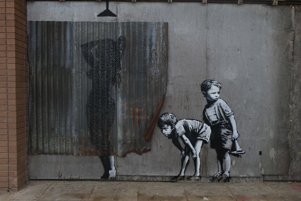 And he found that many of the murals coincided with the band's dates in Australia, Europe and the US