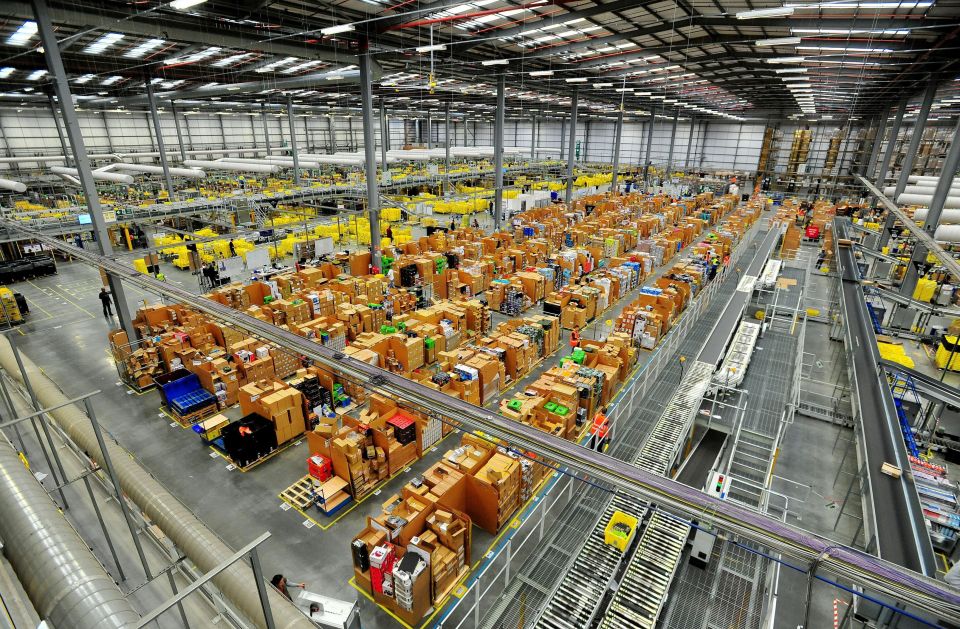 Amazon warehouse hemel hempstead