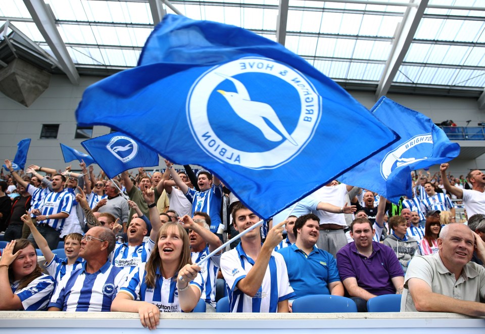 Fans of Brighton & Hove Albion have been among those affected by the travel chaos