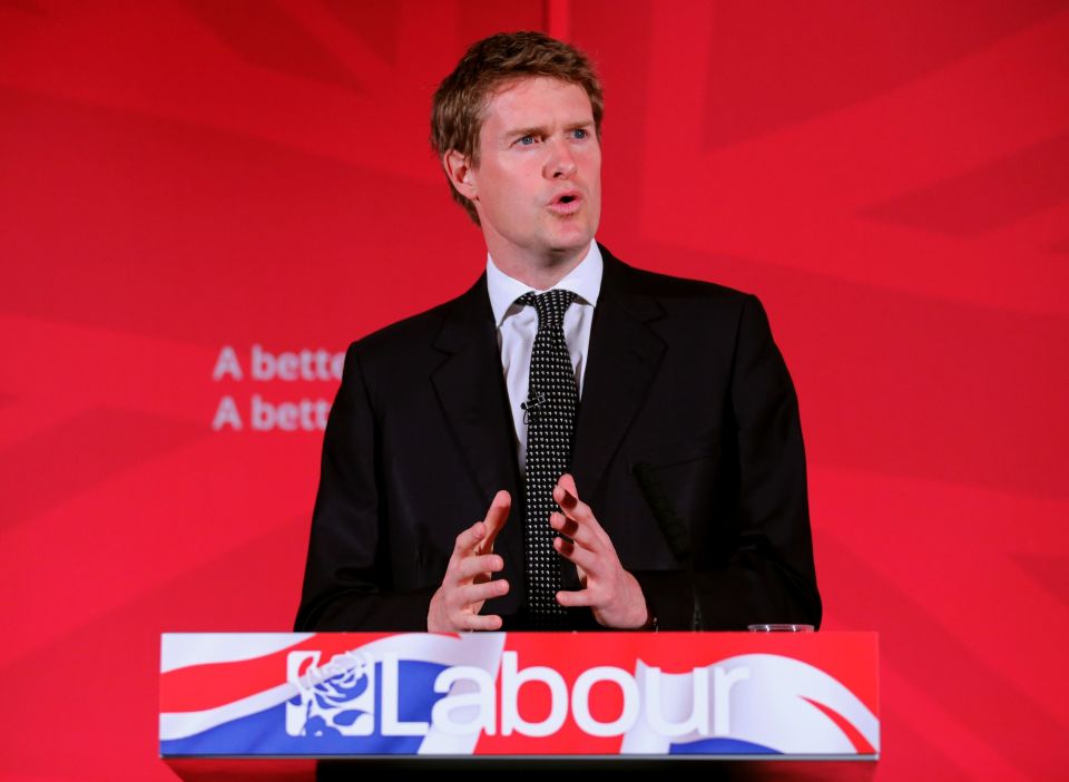 Calling it a day ... former leadership hopeful Tristrum Hunt could be on his way out
