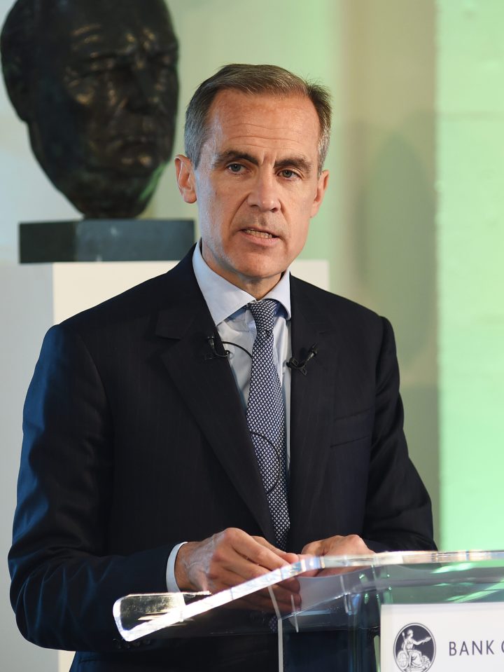 Mark Carney Unveils New Polymer Five Pound Note