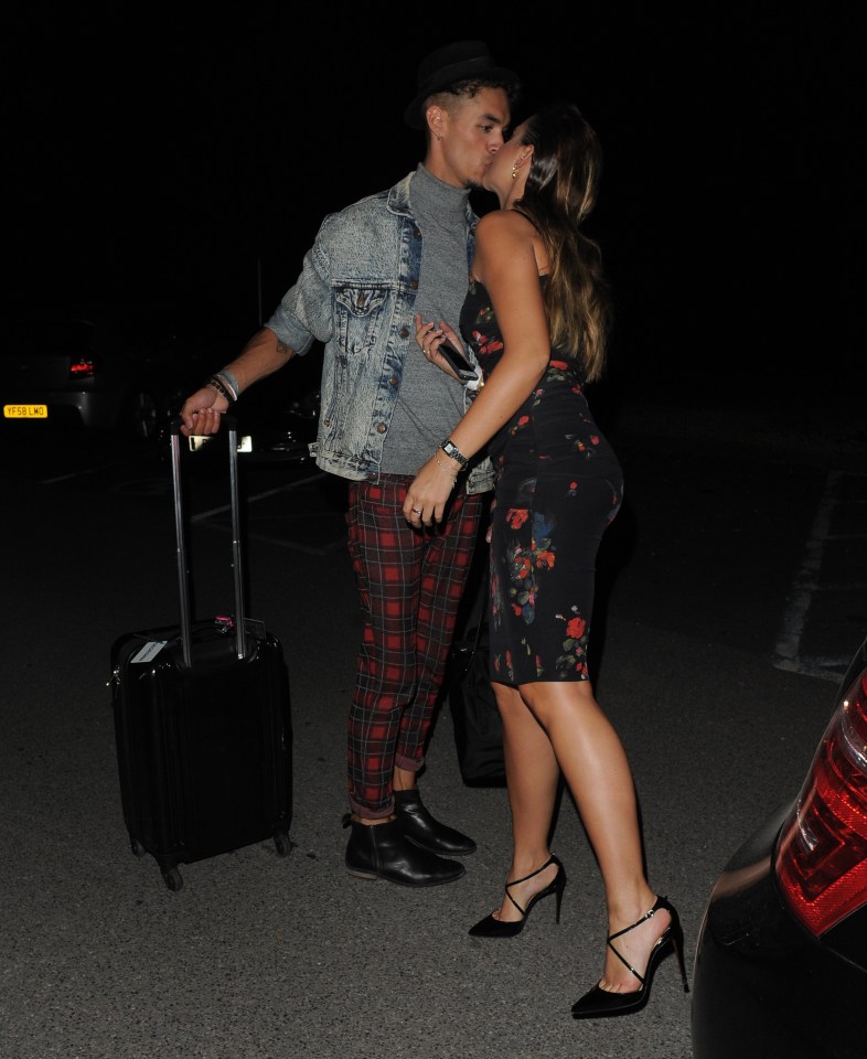 The couple were delighted to be reunited after Jackson made it to the final of Big Brother earlier this summer