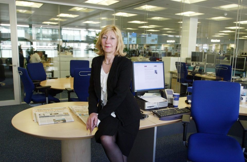 Baroness Patience Wheatcroft spoke to passengers aboard the Queen Victoria cruise ship 