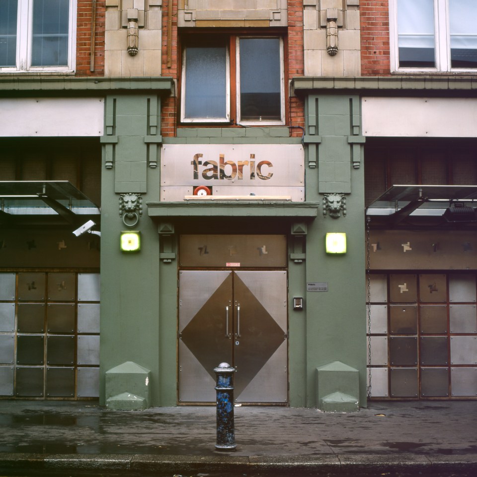 Exterior view of Fabric Nightclub in Smithfields London England UK KATHY DEWITT. Image shot 11/2007. Exact date unknown.