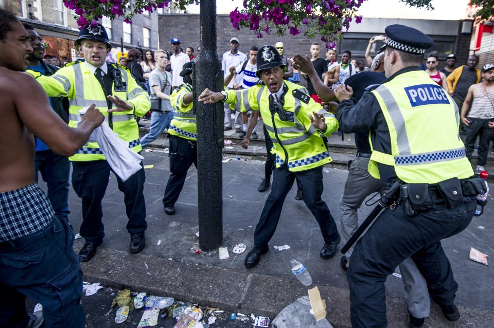 Blood money... Rod thinks it is time to withdraw funding for the Notting Hill Carnival