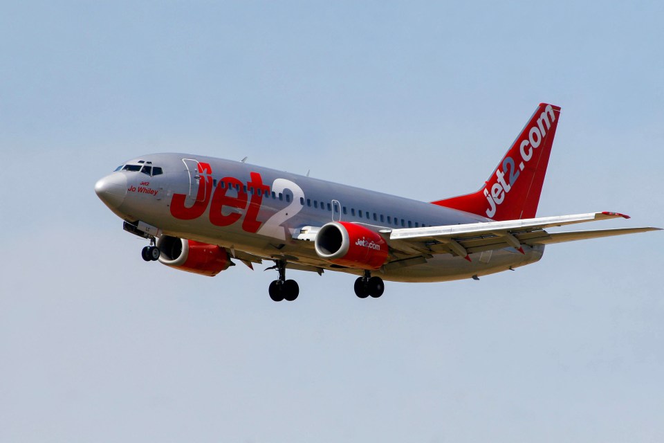 A JET2 plane was left to circle Manchester Airport for 90 minutes following a landing gear fault (file photo)