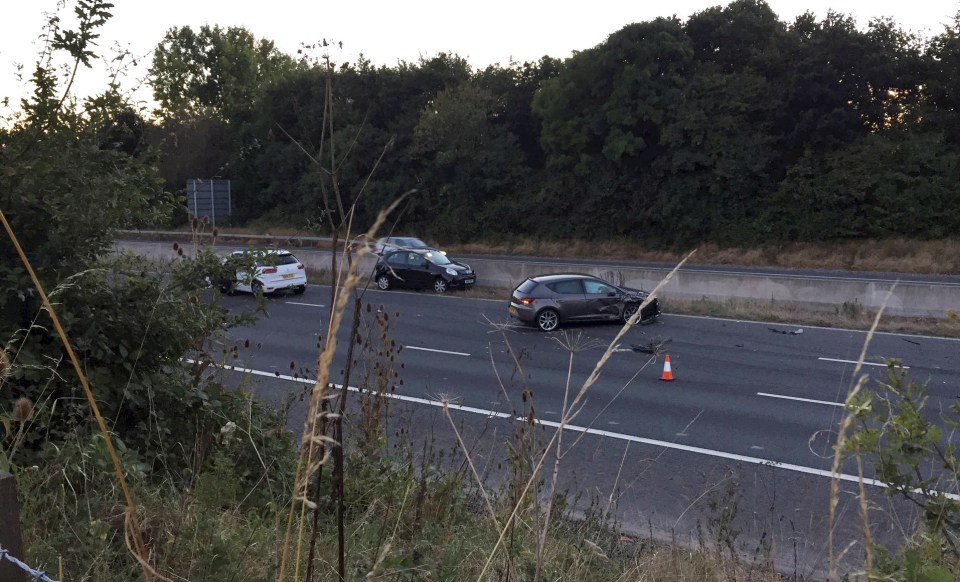 Amazingly there were no other serious injuries following the carnage