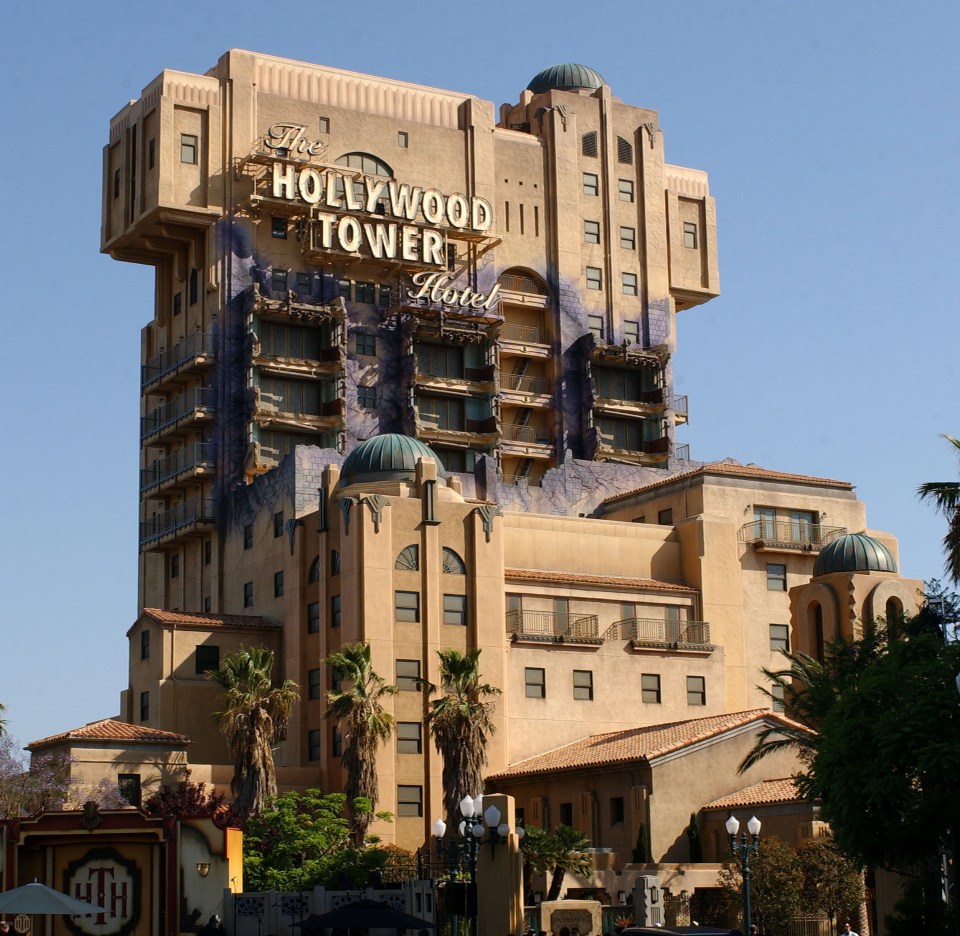 The Twilight Zone Tower of Terror at Disneyland