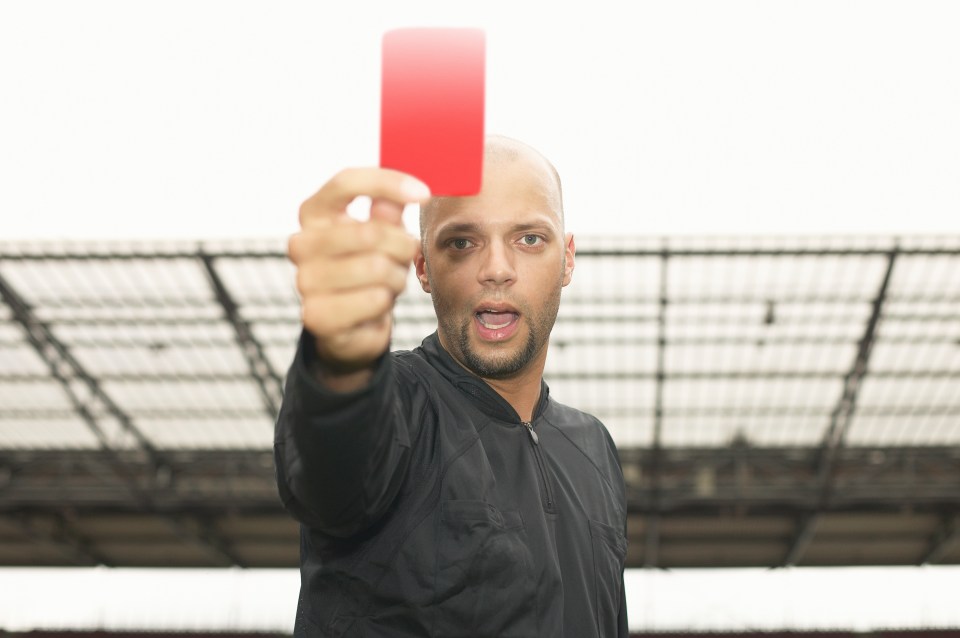 The fanatics have banned the refs for enforcing the rules of Fifa and not the laws of Allah 